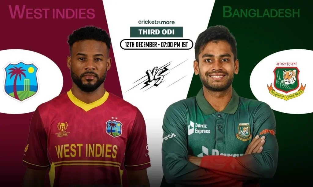 BAN vs WI: Bangladesh Creates History with First T20I Win Against West Indies in West Indies 14 wi vs ban dream11 prediction 3rd odi bangladesh tour of west indies 2024